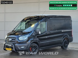 Ford Transit 165pk Automaat 2025 model Dubbele schuifdeur L2H2 ACC 360camera Navi CarPlay Xenon Camera 10m3 Airco