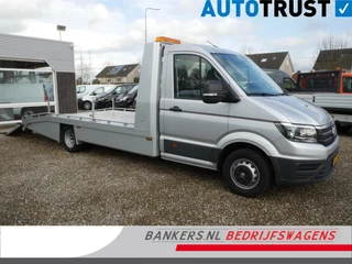 Volkswagen Crafter 2.0TDI 180PK, Dubbel Lucht, Airco, Tijhof opbouw, Oprijauto, Autotransporter luchtvering lier zwaaibalk