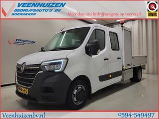 Hoofdafbeelding Renault Master Renault Master 2.3DCI Pick-up Dubbele Cabine 3500kg Trekgewicht Euro 6!
