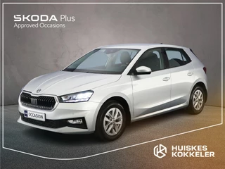 Hoofdafbeelding Škoda Fabia Skoda Fabia Ambition 1.0 TSI 110pk DSG Automaat Cruise control, Parkeersensoren, Airco, DAB, Radio, Stoelverwarming, LED koplampen, App connect