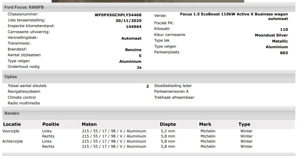 Hoofdafbeelding Ford Focus