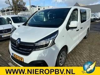 Renault Trafic 2.0DCI L2H1 Dubbelcabine Dubbelschuifdeur 6 Pers Airco Navi Trekhaak