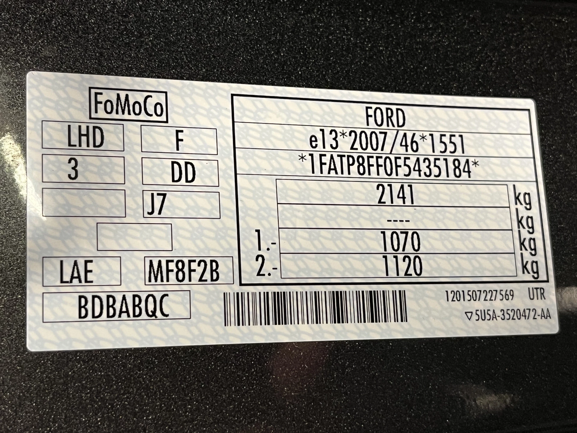 Hoofdafbeelding Ford Mustang