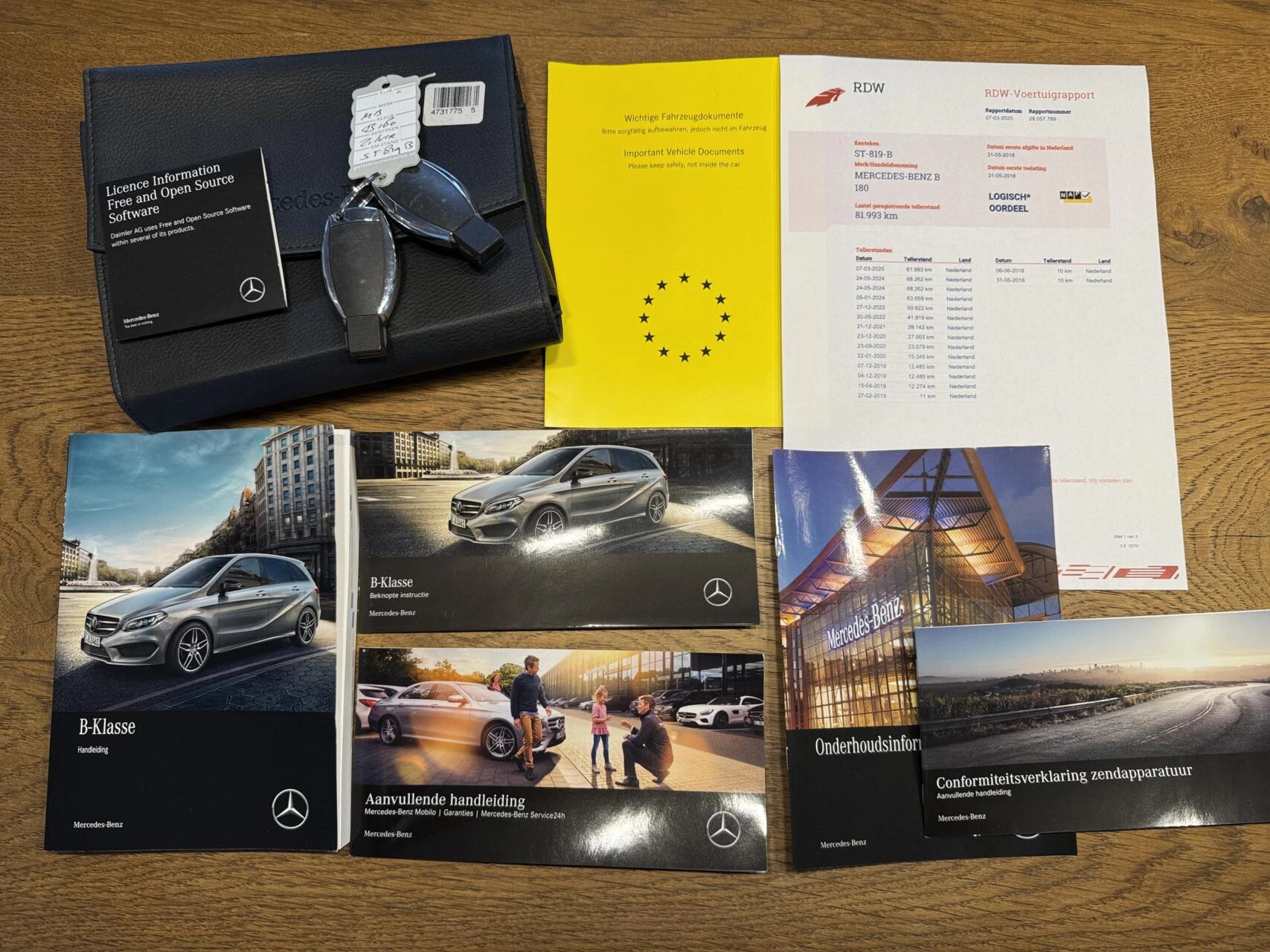 Hoofdafbeelding Mercedes-Benz B-Klasse