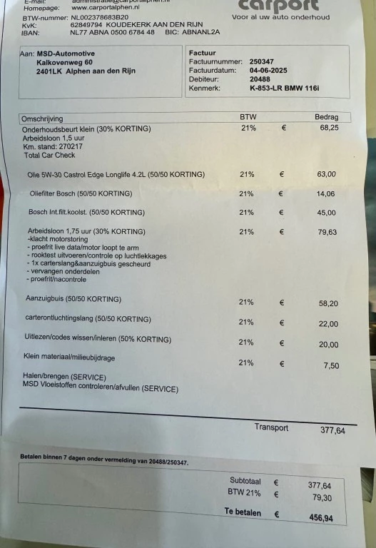 Hoofdafbeelding BMW 1 Serie
