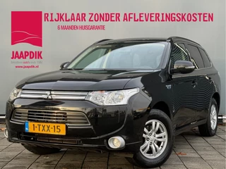 Mitsubishi Outlander BWJ 2014 | 2.0 PHEV 203PK Bus. Edition | TREKHAAK | CLIMA | LEDER/STOF | CAMERA A | LICHTMETAAL | PRIVACY GLASS |