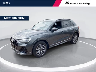 Audi Q3 45 TFSIe 180kW/245PK S-Line · Apple Car Play  · Camera + Parkeersensoren · 19'' Velgen · Leder/stof