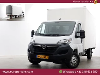 Opel Movano 2.2D 140pk Bakwagen met laadklep 1060kg laadvermogen 08-2023