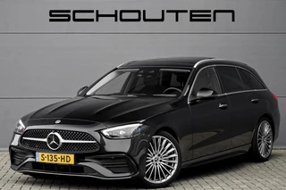 Hoofdafbeelding Mercedes-Benz C-Klasse Mercedes-Benz C-Klasse Estate 220 d AMG Pano Trekhaak Burmester Distronic