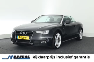 Audi A5 Cabriolet 1.8 TFSI 170pk 2x S-Line Nekverwarming Trekhaak Leder Stoelverwarming Navigatie