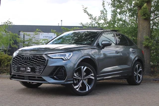 Audi Q3 Sportback 45 TFSI e 3x S-Line | Panoramadak | Camera | Black optik | Dode hoek | Apple carplay | Elektrische kofferbak |