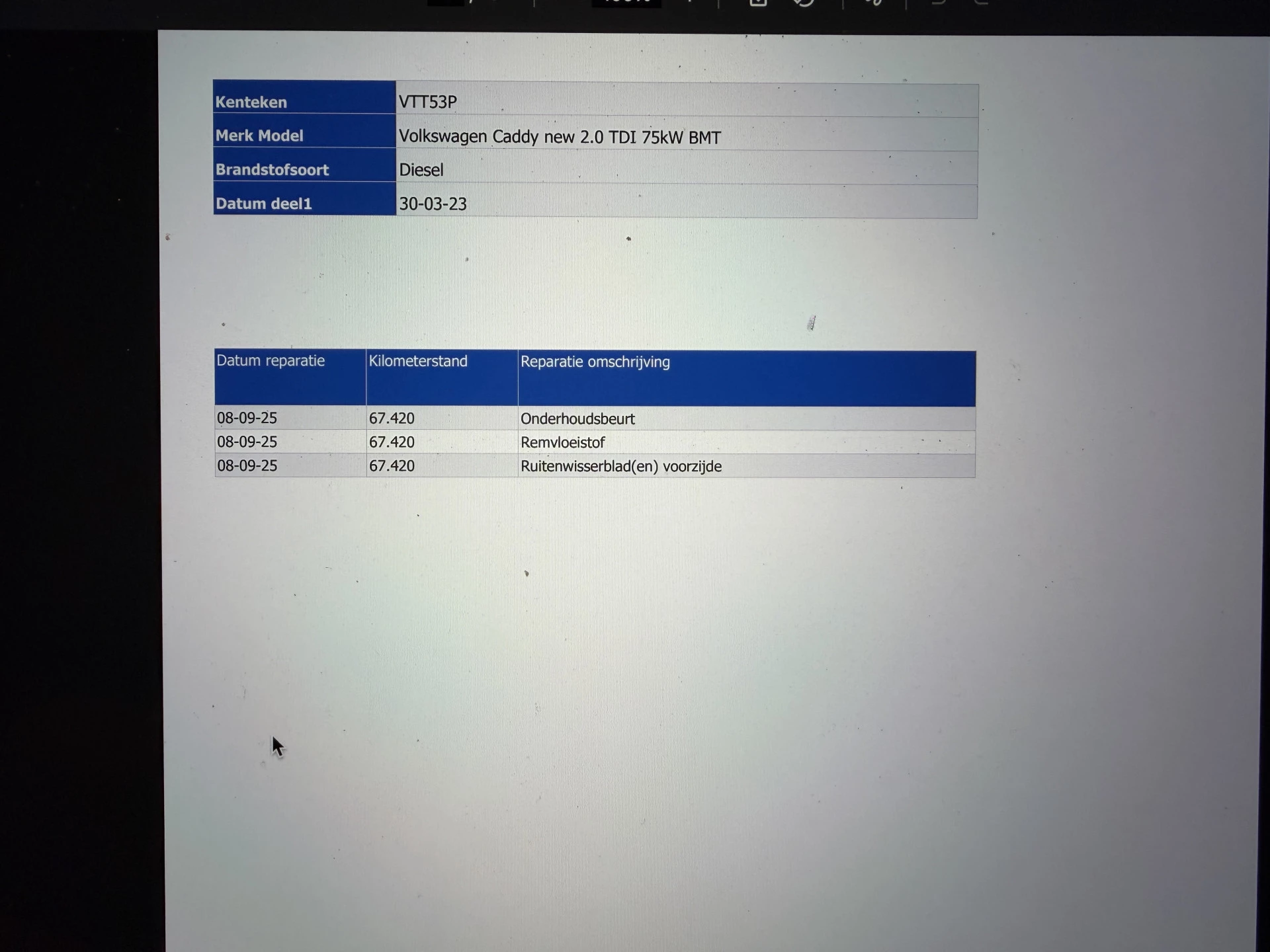 Hoofdafbeelding Volkswagen Caddy