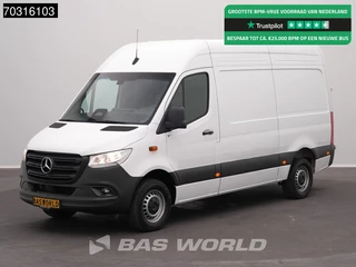 Mercedes Sprinter 317 CDI Automaat 2025 Model L2H2 170PK Navi Airco Cruise Camera MBUX CarPlay Stoelverwarming Euro6 L2 Airco Cruise control