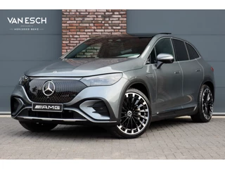 Hoofdafbeelding Mercedes-Benz EQE Mercedes-Benz EQE SUV 350+ Premium AMG Line 96 kWh | Hyperscreen | Airmatic | Distronic+ | Trekhaak | Burmester | 22kW | Digital Light | Augmented Reality | Leder | Keyless Go | Surround Camera |