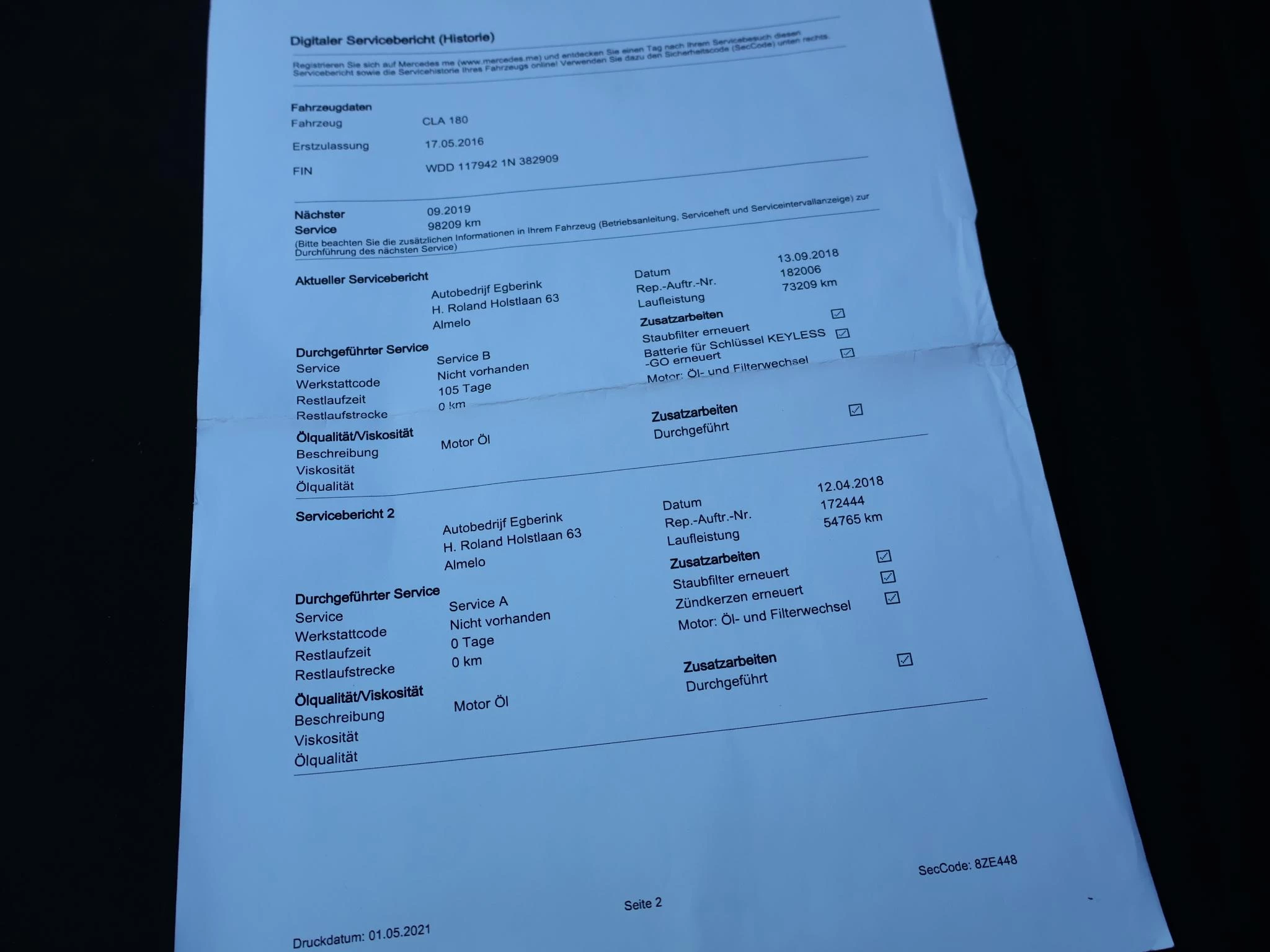 Hoofdafbeelding Mercedes-Benz CLA