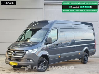 Hoofdafbeelding Mercedes-Benz Sprinter Mercedes Sprinter 319 CDI Automaat L3H2 2025model 3.5t trekhaak LED Camera 15m3 Airco Trekhaak Cruise control