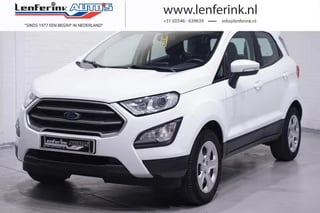 Ford EcoSport 1.0 EcoBoost Trend Ultimate airco apple carplay cruise controle led navi full map pdc achter trekhaak electrisch pakket stuurbediening