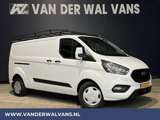 Ford Transit Custom 2.0 TDCI 131pk L2H1 Euro6 Airco | Imperiaal | 2800kg Trekhaak | LED | Cruisecontrol Leder, Parkeersensoren, Bijrijdersbank