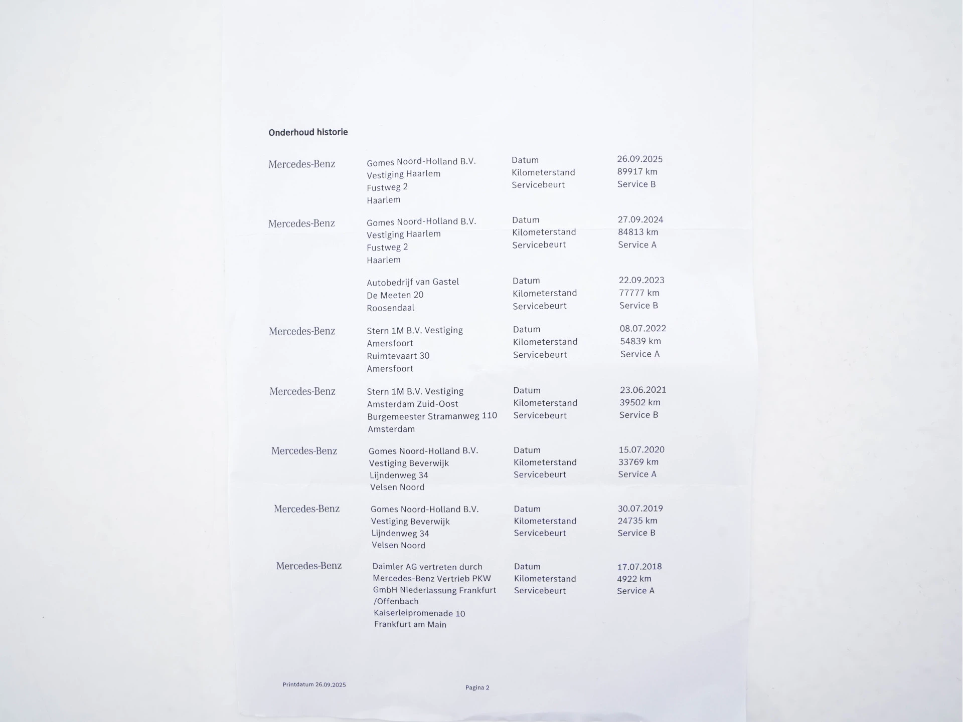 Hoofdafbeelding Mercedes-Benz E-Klasse