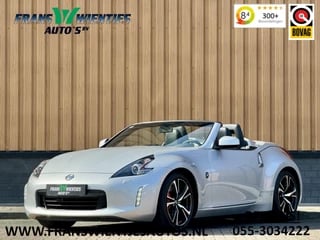 Nissan 370Z Roadster 3.7 V6 Pack | 328 PK! | Achteruitrijcamera | Stoelventilatie | Bose | Keyless Entry | Bluetooth | Navigatie | Keyless Go | Elektrisch Windscherm | Elektrische Stoelen |