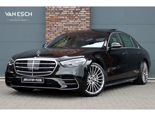 Hoofdafbeelding Mercedes-Benz S-Klasse Mercedes-Benz S-Klasse 450d 4MATIC Lang AMG Line Aut9 | Airmatic | Drive Pilot | Chauffeurspakket | Achterasbesturing | Augmented HUD | Distronic+ | Burmester | Exclusief Nappa Leder | 3D-Display | Vlakkenverwarming | Zonweringspakket |