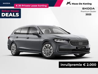 Škoda Superb combi Business Edition 1.5 TSI PHEV 150 kW / 204 PK Comb | Chrome Pakket | 18'' Lichtmetalen velgen | 2000,- inruilvoordeel!!