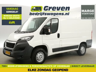 Peugeot Boxer 330 2.0 BlueHDI L1H2 131PK Marge Airco Cruisecontrol 3 Persoons Elektrpakket Trekhaak