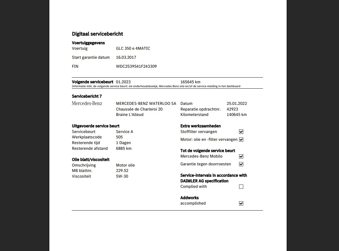 Hoofdafbeelding Mercedes-Benz GLC
