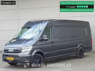 MAN TGE 3.180 4x4 Automaat L5H3 LED ACC Navi Airco Camera Parkeersensoren Euro6 L5 Allrad 4WD 17m3 Airco