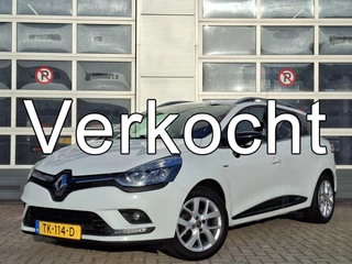 Renault Clio Estate 0.9 TCe Limited | Navigatie | LM Velgen 16" | Parkeersensoren Achter | Cruise Control | DAB | Airco |