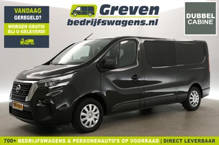 Nissan Primastar 2.0 dCi L2H1 N-Connecta | Dubbele Cabine | 6 Persoons | Airco Camera Carplay Cruise LED Navi Trekhaak PDC