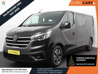 Renault Trafic 2.0 Blue dC1 150 EDC T29 L2H1 Extra Dubbele Cabine Navigatie Airco Lichtmetalen velgen Betimmering Trekhaak Camera  Parkeer sensoren  Dab