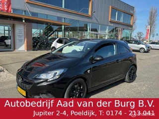Opel Corsa 1.0 Turbo 100pk OPC Line  , Voor en achter spoiler , Zij skirts , Climate & Cruise controle , Bluetooth , Navigatie , Parkeerhulp achter , Zwarte velgen , Leuke sportive uitvoering  !