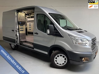 Ford Transit 350 2.0 TDCI euro6 L2H2 SERVICEWAGEN Trend 3Persoons Sortimo inrichting Airco Camera Grijs metallic RIJKLAARPRIJS!