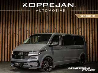 Volkswagen Transporter 2.0 TDI 204PK DSG 4Motion Dubbele Cabine | BULLI | ELECTRISCHE SCHUIFDEUREN | LEDER | LED KOPLAMPEN | STOELVERWARMING |