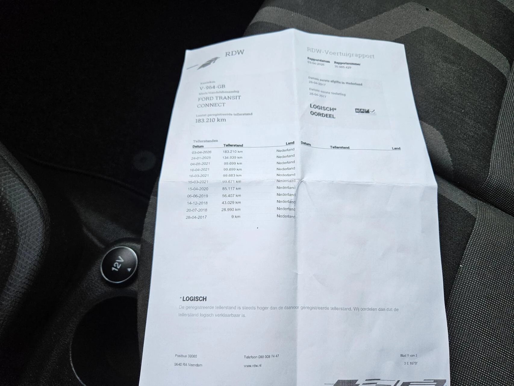 Hoofdafbeelding Ford Transit Connect