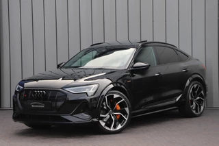 Audi e-tron Sportback S quattro 95 kWh | 503PK | Luchtvering | Head-up | Pano | Keyless-go | Sfeerverlichting | S-Stoelen | B&O | 2021.
