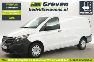 Hoofdafbeelding Mercedes-Benz Vito Mercedes-Benz Vito 114 CDI Lang Automaat Airco Cruise 3 Persoons Elektrpakket Stoelverwarming Schuifdeur