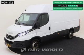 Iveco Daily 35S14 COMING SOON! Automaat L2H2 3,5t Trekhaak LED Airco Cruise Camera Euro6 L2 11m3 Airco Trekhaak Cruise control