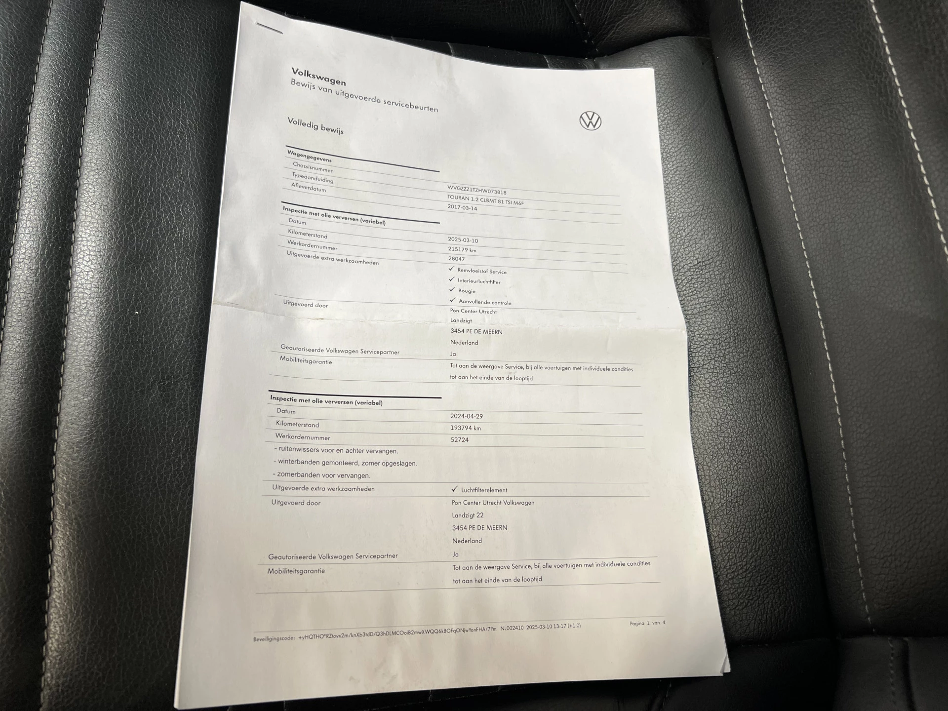 Hoofdafbeelding Volkswagen Touran