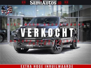 Dodge Ram 1500 Laramie Night | Face Lift | 420Pk 636 Nn | Extra Groot Scherm + Passagiers Scherm | Comfortabele Dubbele Cabine met Royale 5 Zitplaatsen | BPM vrij | Nu Leverbaar uit Voorraad | Voorraad Nr  2220 - 5039