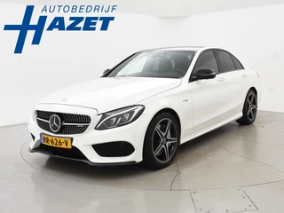 Hoofdafbeelding Mercedes-Benz C-Klasse Mercedes-Benz C-klasse 43 AMG 4MATIC + HEAD-UP | DISTRONIC+ | BURMESTER | SFEERVERLICHTING | 360 CAMERA