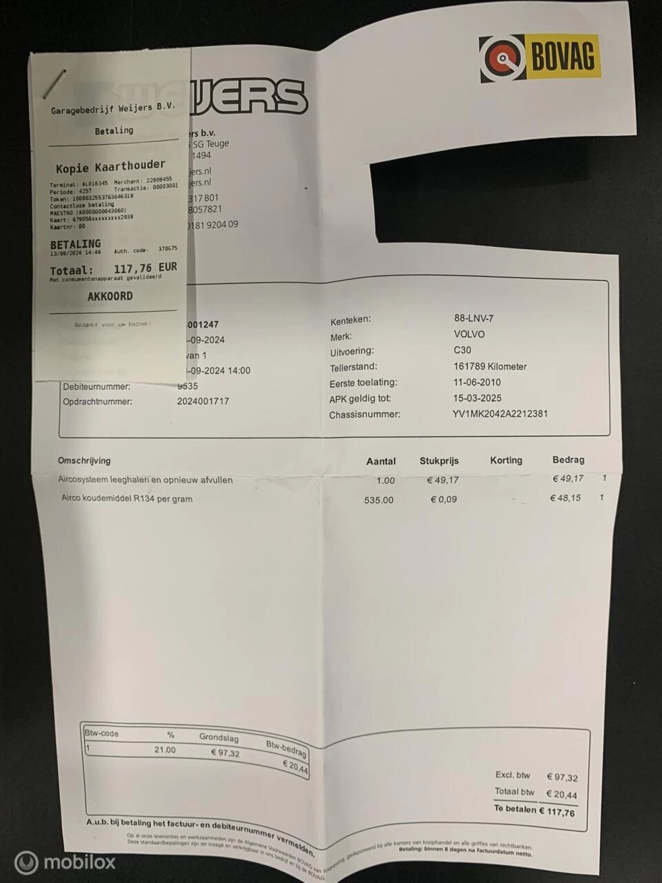 Hoofdafbeelding Volvo C30