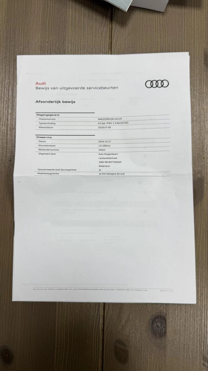 Hoofdafbeelding Audi A3