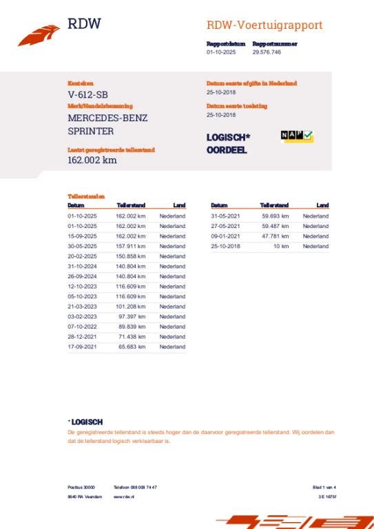 Hoofdafbeelding Mercedes-Benz Sprinter