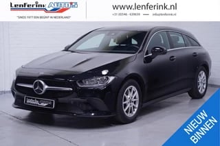 Mercedes-Benz CLA-klasse Shooting Brake 180 CDI Bussines Edition navi-fullmap cruise-controlle 360°-camera parkeer-pakket DAB apple-carplay trekhaak-uitklapbaar