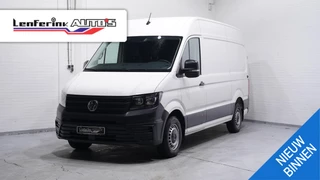 Volkswagen Crafter 2.0 TDI 140 pk L3H3 Airco, App Connect 270 Graden Deuren, Laadruimte Pakket, Opstap achter, 3-Zits
