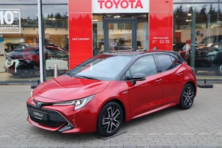 Toyota Corolla 1.8 HYBRID STYLE 5-DEURS KEYLESS 17"LM-VELGEN PRIVACY-GLASS HALF-LEDER/STOELVERW. AD-CRUISE APPLE/ANDROID