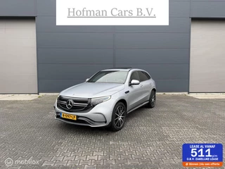 Hoofdafbeelding Mercedes-Benz EQC SOH 95,8% Mercedes EQC 400 4MATIC Premium Plus 80 kWh 408PK TREKHAAK 1800KG trekvermogen.