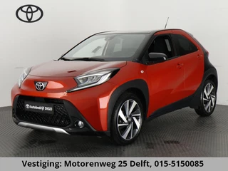 Toyota Aygo X 1.0 VVT-i AUTOMAAT PREMIUM-PACK GROOT NAVI+CAMERA+PDC GARANTIE TOT 6-2032 LEDER.KEYLESS.